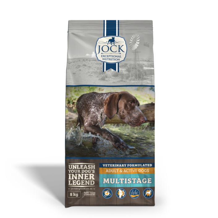 2019_05 JOCK Multistage 8kg Front View - JOCK Dog Food